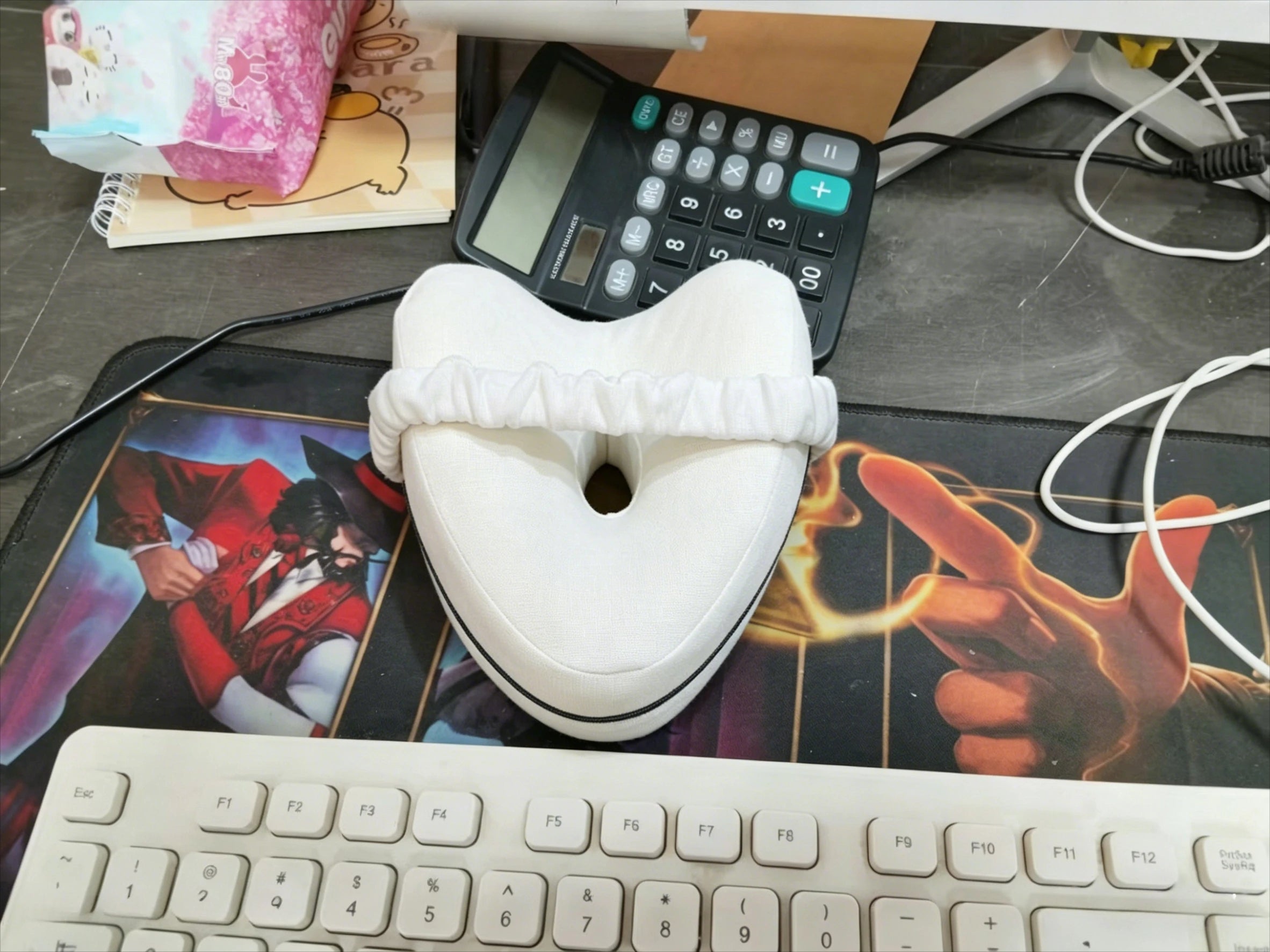 Heart shaped leg pillow memory cotton slow rebound clip leg pillow heart shaped leg pillow pressure reducing side sleeping Zpaxo