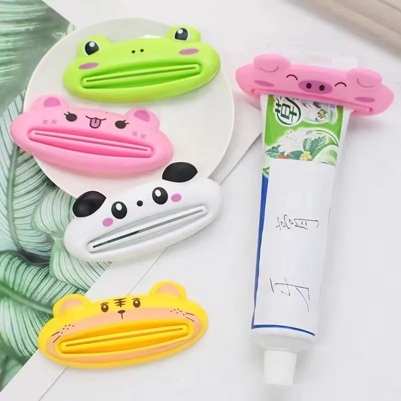 Cute Animal Cartoon Toothpaste Tube Squeezer – 1/2/3 Pack