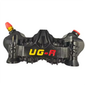 Shark Fin 4-Piston Hydraulic Brake Caliper | Aluminum Alloy