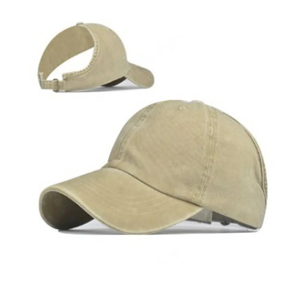 Breathable Ponytail Baseball Cap – Quick-Dry Outdoor Sun Hat