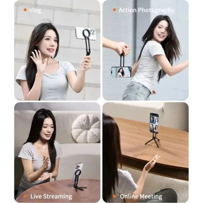 Foldable Magnetic Phone Stand – Universal Tripod Mount Holder Phone Stand Zpaxo