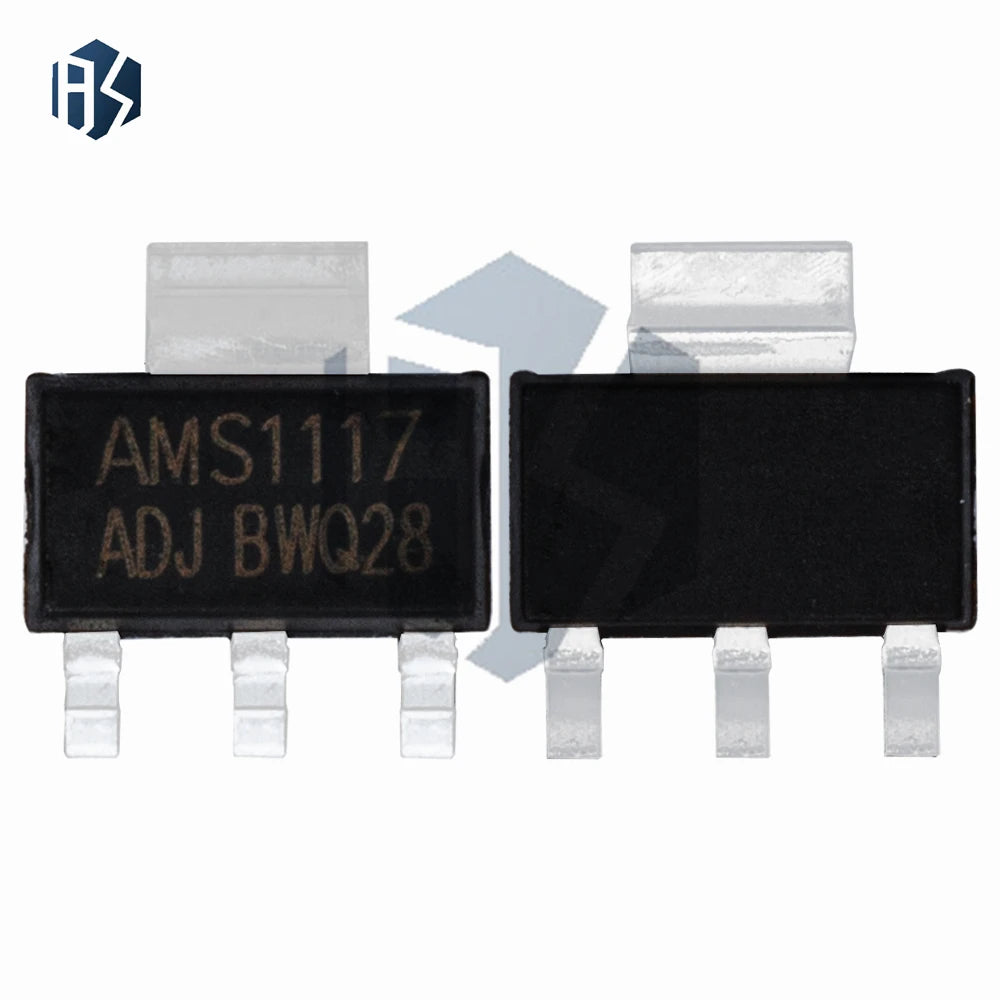 70pcs = ‌AMS1117 Voltage Regulator Kit - 10-Piece Multi-Output Set (ADJ, 5.0V, 3.3V, 2.5V, 1.8V, 1.5V, 1.2V Zpaxo