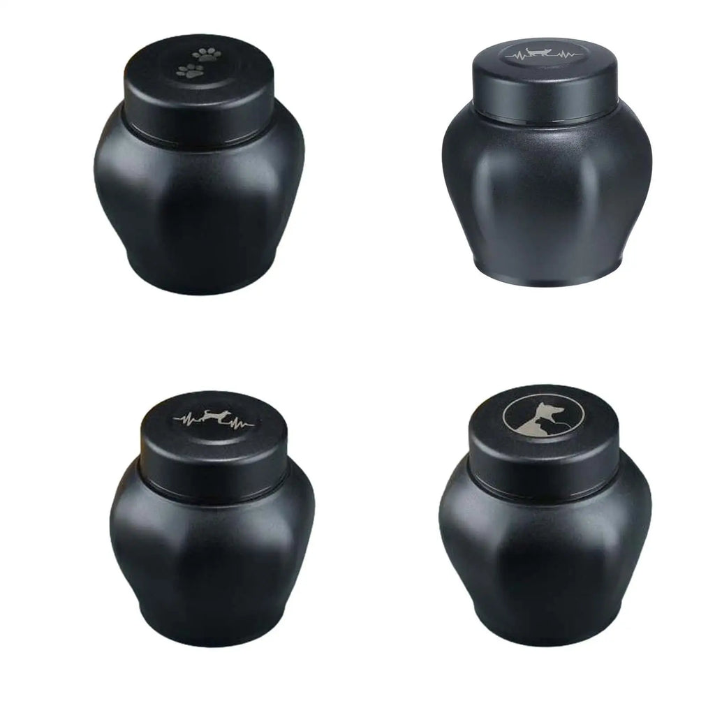 Cremation Urn Stainless Steel Storage Container Cat Ash Holder Zpaxo