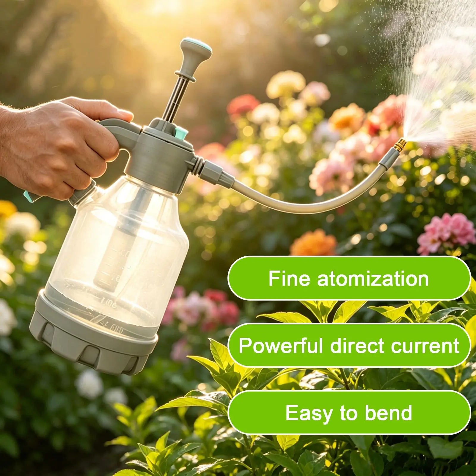 Pressure Sprayer Nozzle Flexible Extension Wand Universal