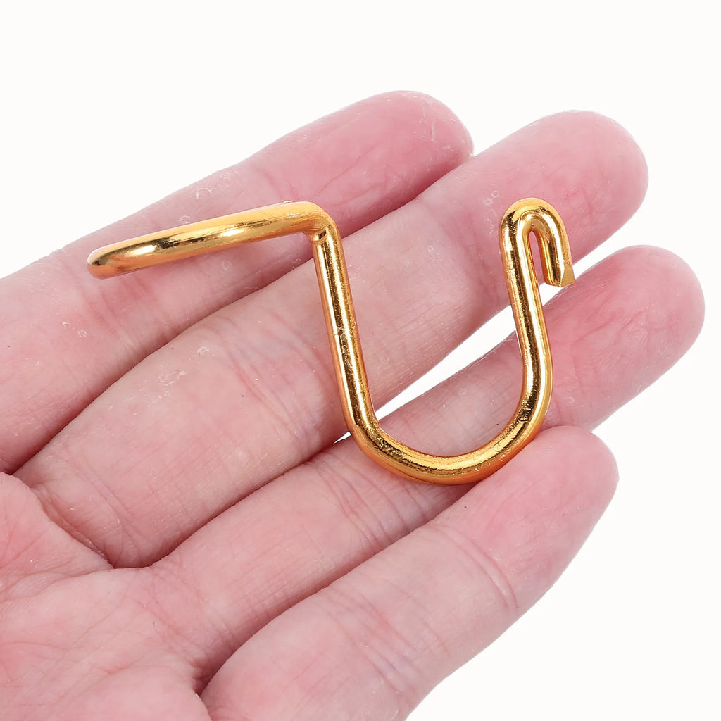 10Pcs Clothes Hanger Connector Hooks Wardrobe Space Saving Clips Cascading Extender Hooks Closet Organizer for Heavy Clothes Zpaxo