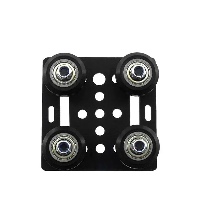 652F Aluminum Profile Pulley V-Slot European Standard Build Gantry Plate Small Wheel Zpaxo