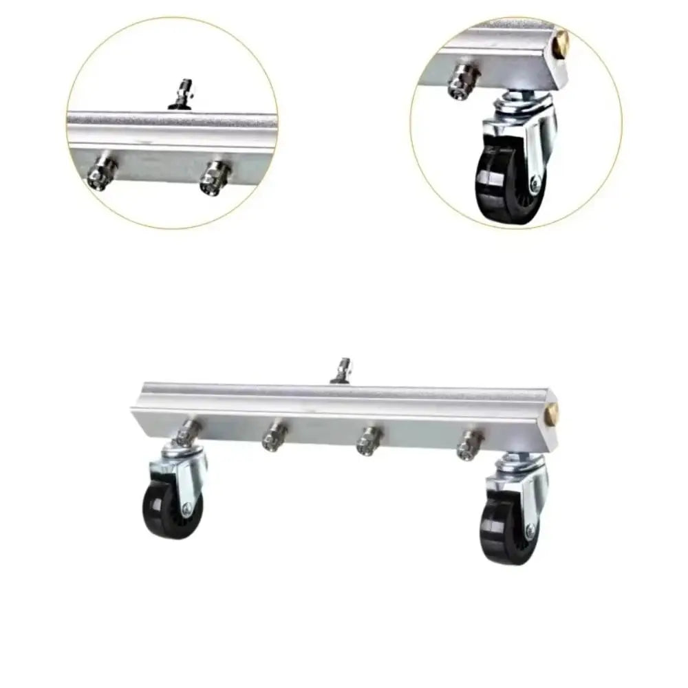 4 Nozzle Design Car Chassis Washer Stainless Steel Quick Connector Zpaxo