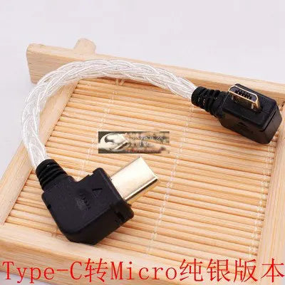 Lightning to Micro USB Apple to Android Connection PHA3/2A Mojo Hugo2 Decoding Cable Zpaxo Type5