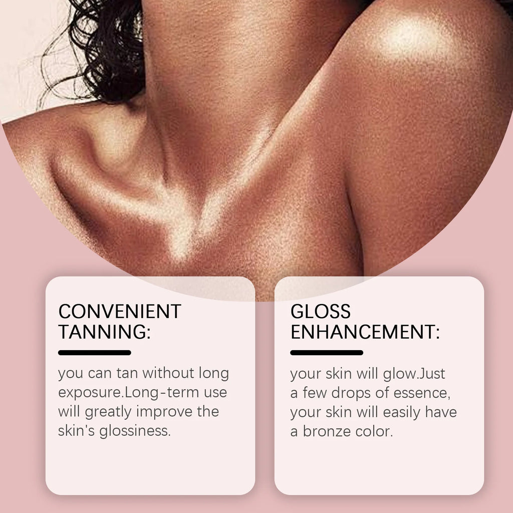 Jaysuing Watermelon Self Tanner Dark Drops Vitamin E 60ml Self Tanning Serum Zpaxo
