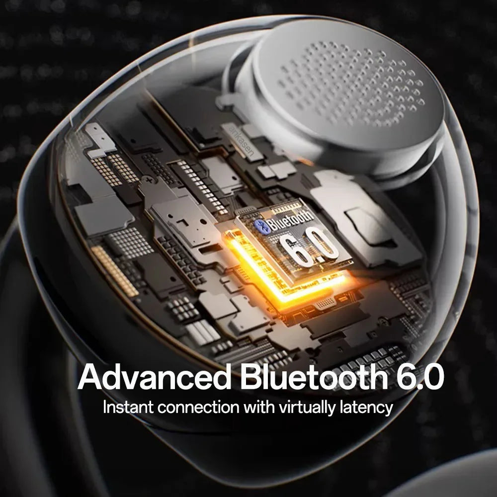 Open Ear Earbuds Bluetooth 6 0 Clip Lightweight Comfort Headphones