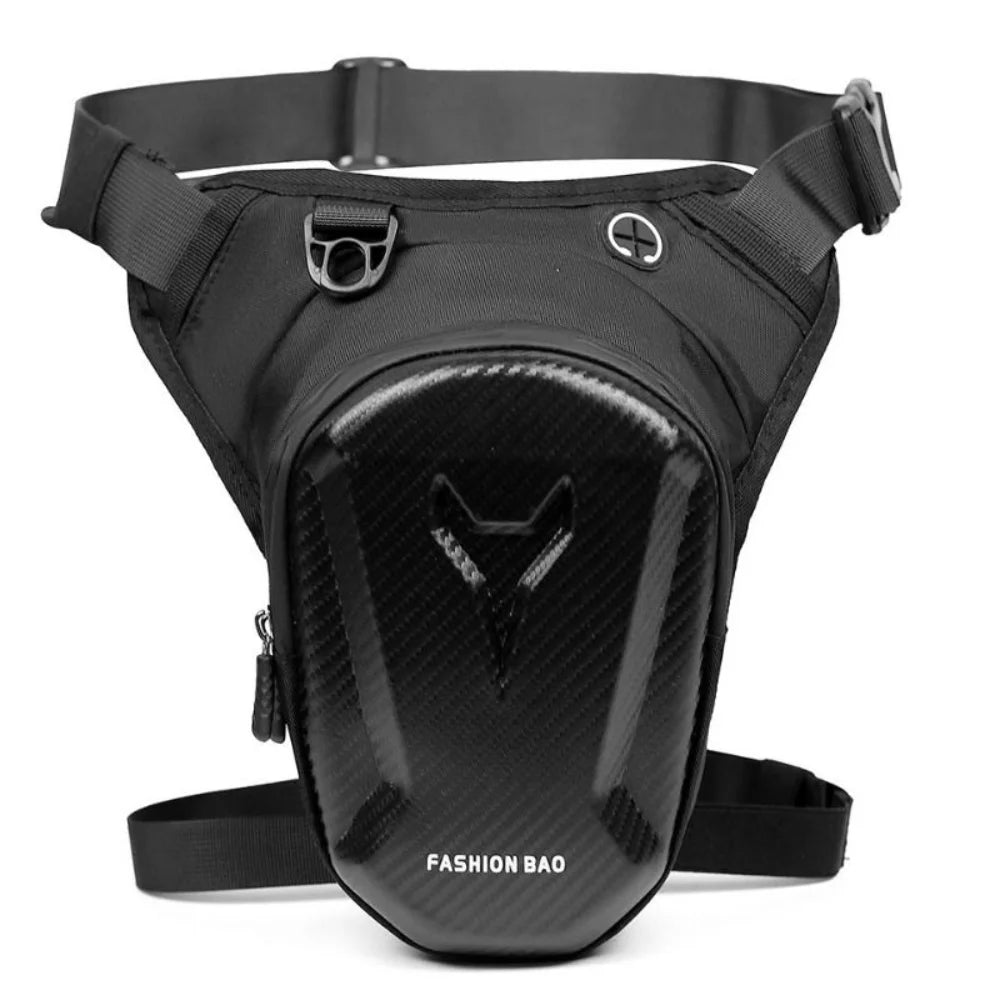 Waterproof Motorcycle Leg Bag Hard Shell Convertible Cycling Waist Zpaxo