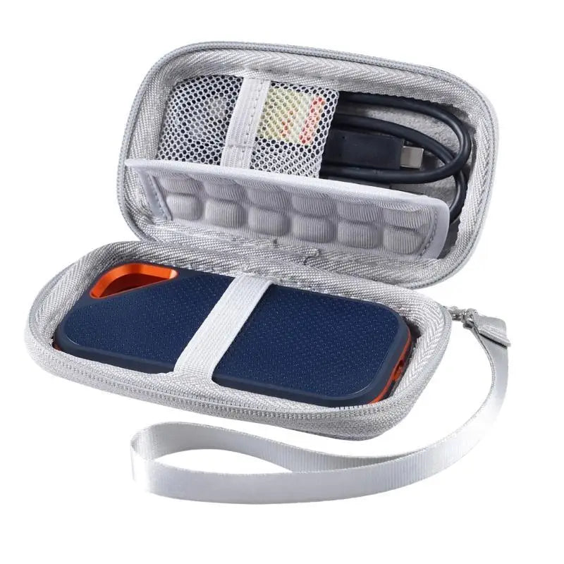 652F Package Carrying Bag Mesh Inner Pocket E81 SSD Storage Zpaxo