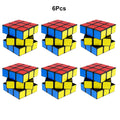 6/12/24Pcs Mini Magic Cube Puzzle 3x3x3 Puzzle Game Toys for Kids Gift Birthday Party Favors Zpaxo 6Pcs