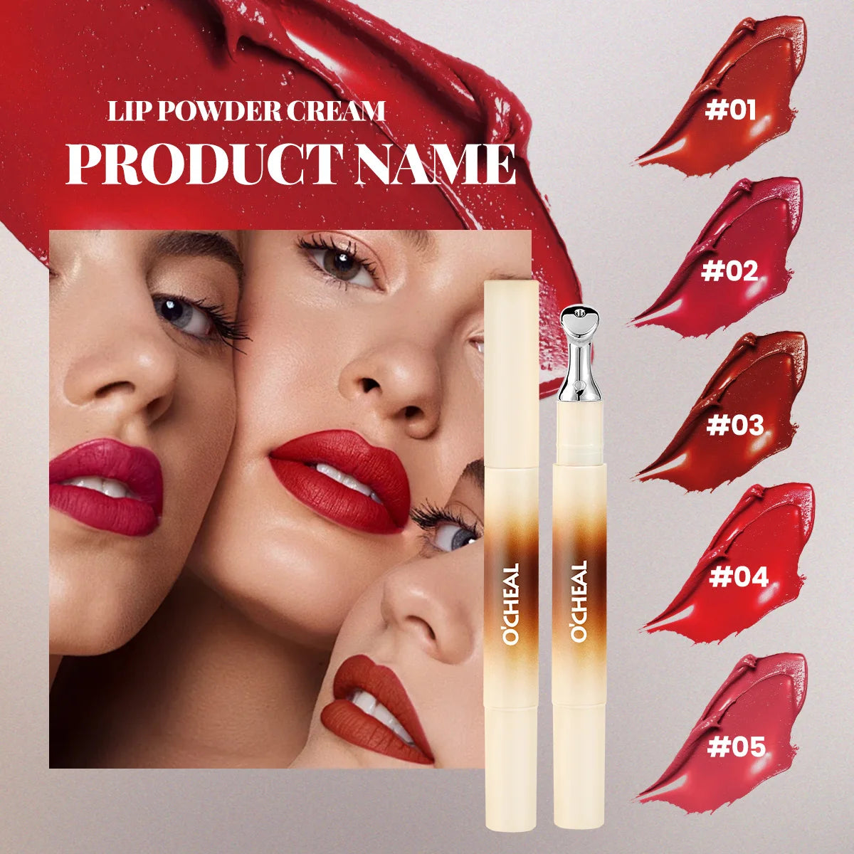 Matte Lip Gloss Cream Smooth Long-lasting Does Not Stick Cup Fade