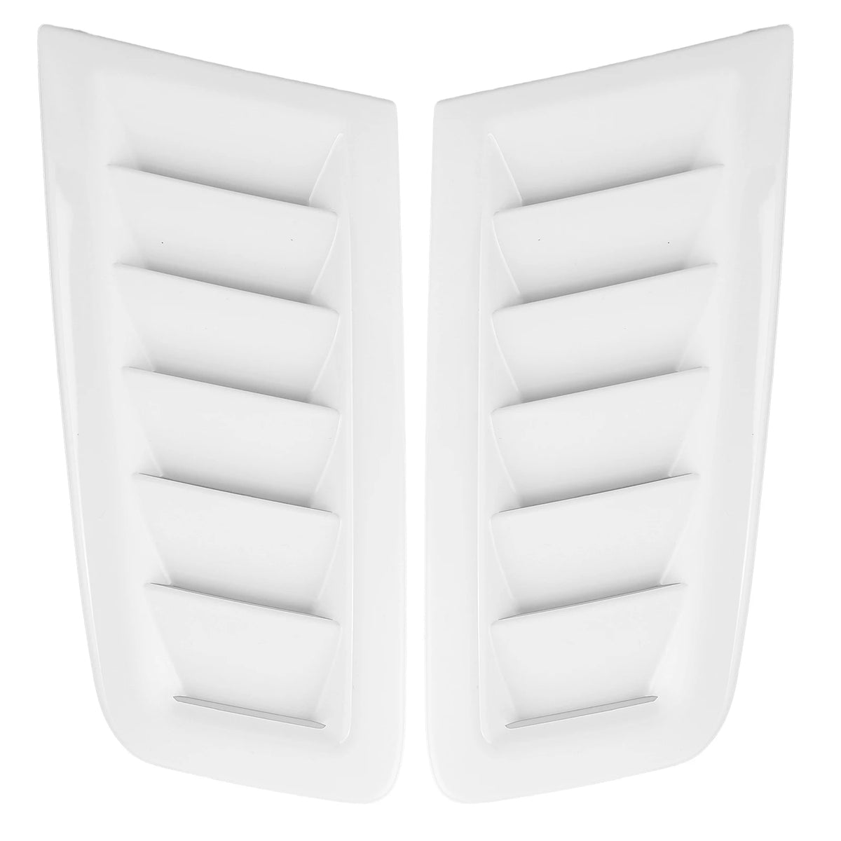 Hood Vents Focus RS MK2 Latest Solid Material Durable Hardened ABS Zpaxo bright white