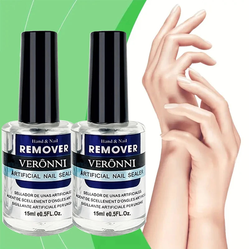 15ml Soak-Off Quick Nail Glue Remover,Easy Application Nail Gel Remover Nail Polish Remover For Gel Nails Polish Nail Art Gel Zpaxo