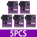 Si4703 RDS FM Radio Tuner Module Evaluation Breakout Board Filtering Zpaxo 5pcs