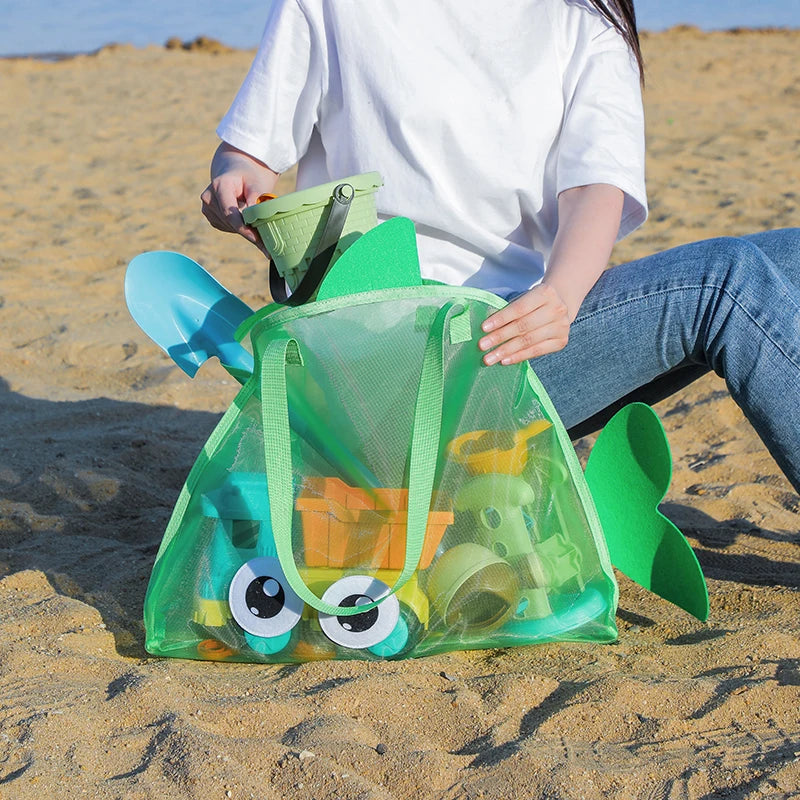 Summer Travel Beach Bag Children's Cartoon Toy Storage Swimsuit Big