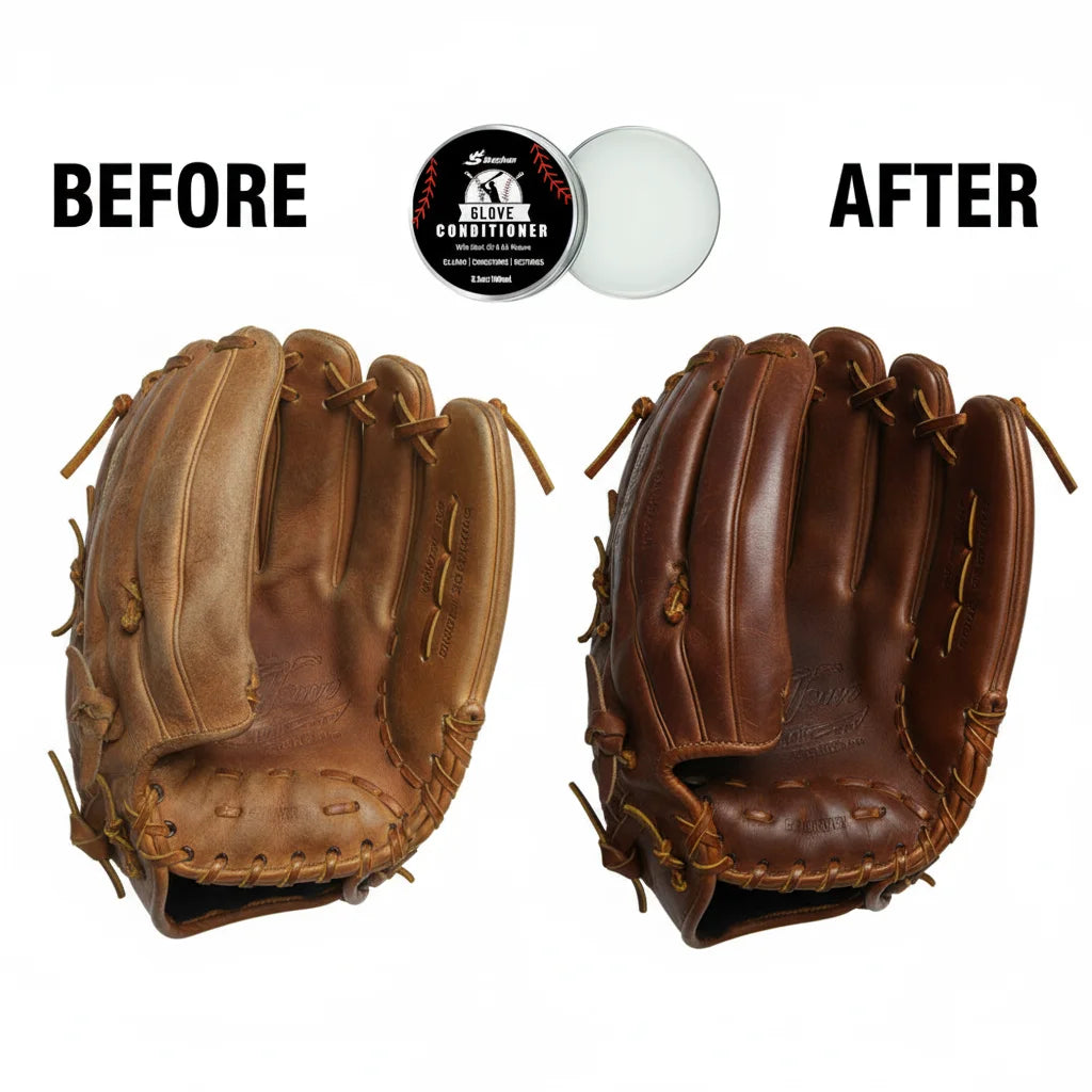 Professional Leather Conditioner for Baseball Softball Gloves and All Leather Sports Equipment Care＆Protection Matériel De Sport Zpaxo
