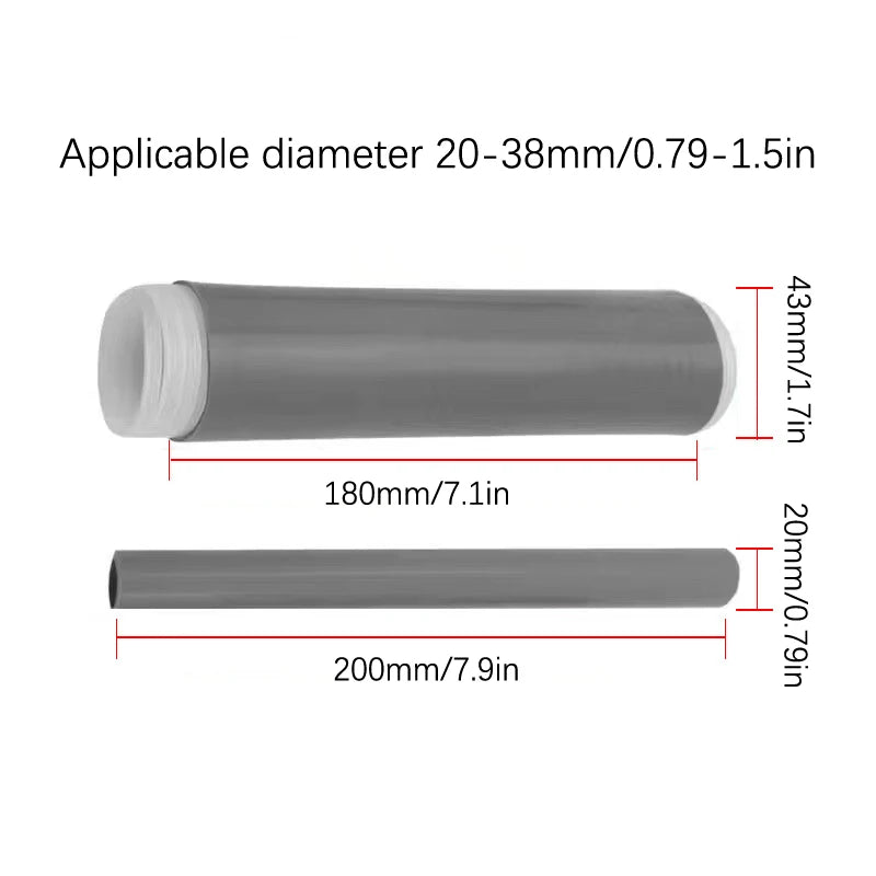 For Frying Pan New Anti-scalding Pot Handle Cover Handle Cover Soft Silicone Holder High Heat Resistance Silicone Pot Zpaxo E