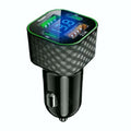 UYUXIO Dual USB C Car Charger Voltage Display Fast Charging Adapter 1