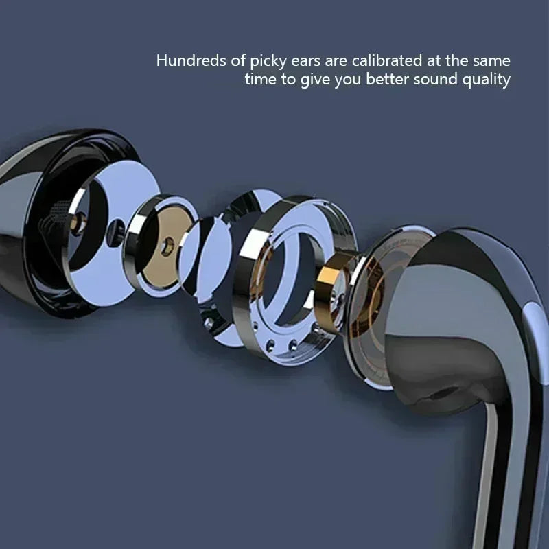 Wireless Neckband Bluetooth Earphones Sound Stereo Battery Display HD