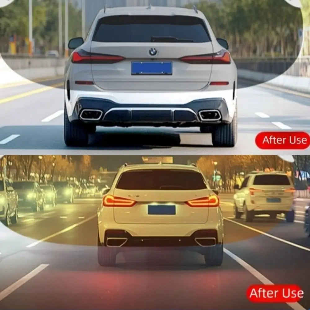 HD Car Sun Visor UV Fold Flip Down Anti Sunlight Dazzling Goggle Clear View Interior Mirrors Day Night Vision Driving Mirror Zpaxo