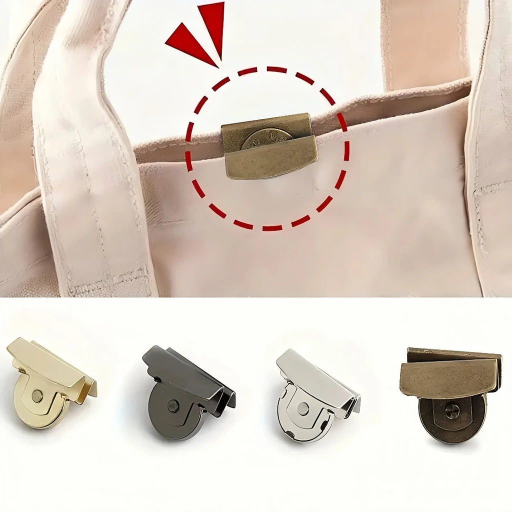 Seamless Magnetic Button Magnet Buckle Hidden Snap Shoulder Bag