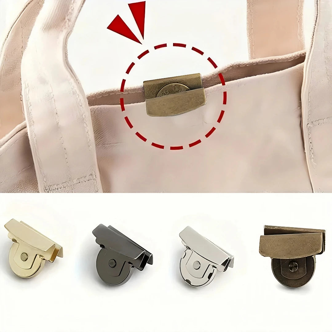 Seamless Magnetic Button Magnet Buckle Hidden Snap Shoulder Bag