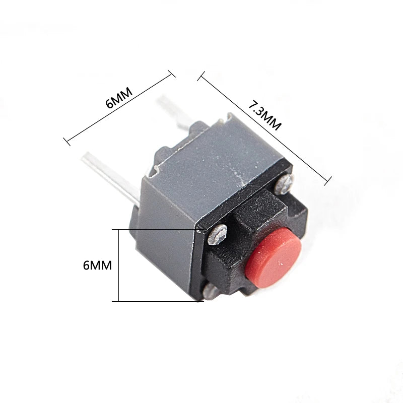 10Pcs Kailh Mute Button 6*6*7.3 Silent Switch Wireless Mouse Button Micro Switch Zpaxo