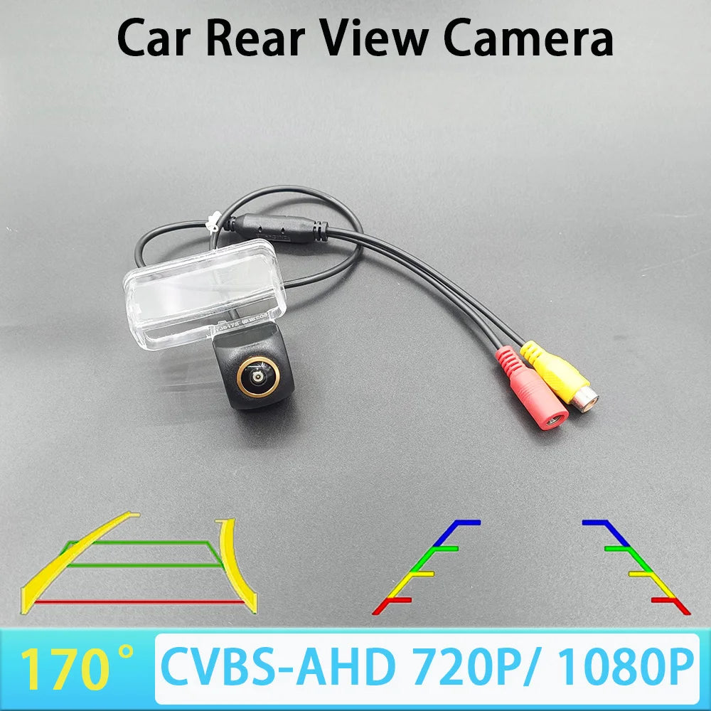 170 AHD1080P CVBS Backup Camera Reverse Rear View Peugeot 206 207 307