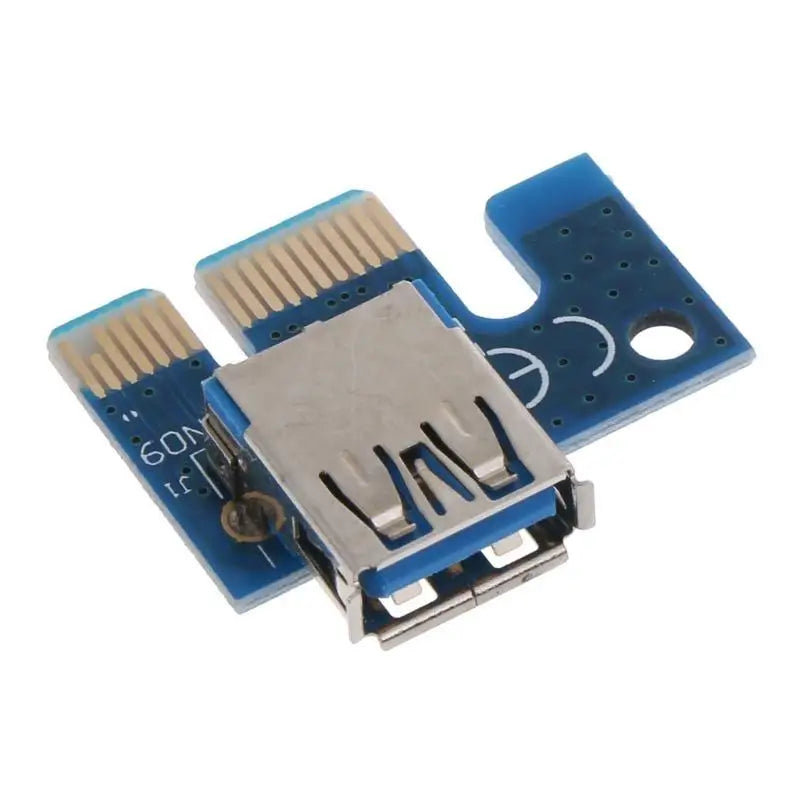 652F Mini PCI-E Extension Adapter Card USB PCI-E 1X to 16X Graphics Extension Cable for PC Computer Extension Cable Zpaxo