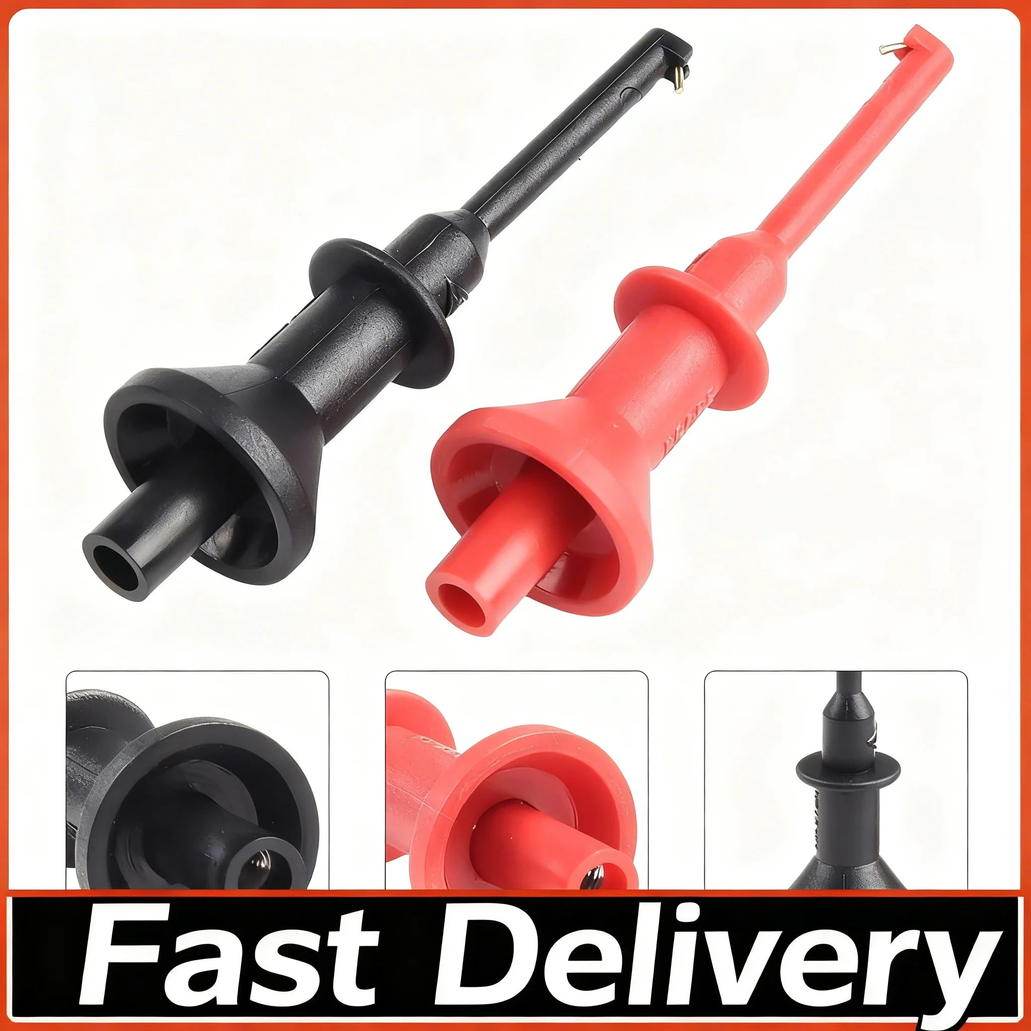 Multimeter Probe Hook Clamp Set – SMD IC Spring Test Hooks Multimeter Test Hook Zpaxo