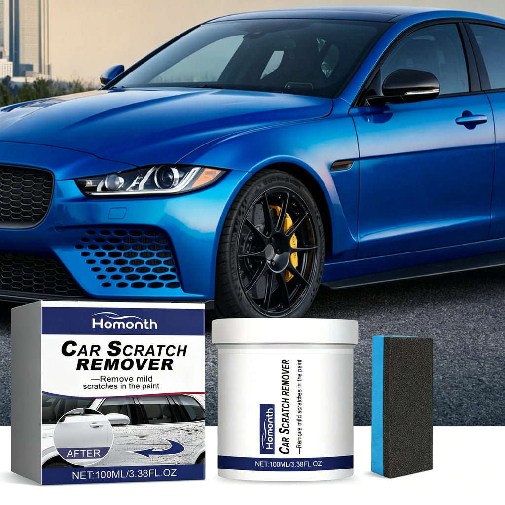 Homonth Car Scratch Repair Polishing Kit Multipurpose Decontaminate Car Paint Scratch Repair Renew Gloss Care Maintenance Cars Zpaxo