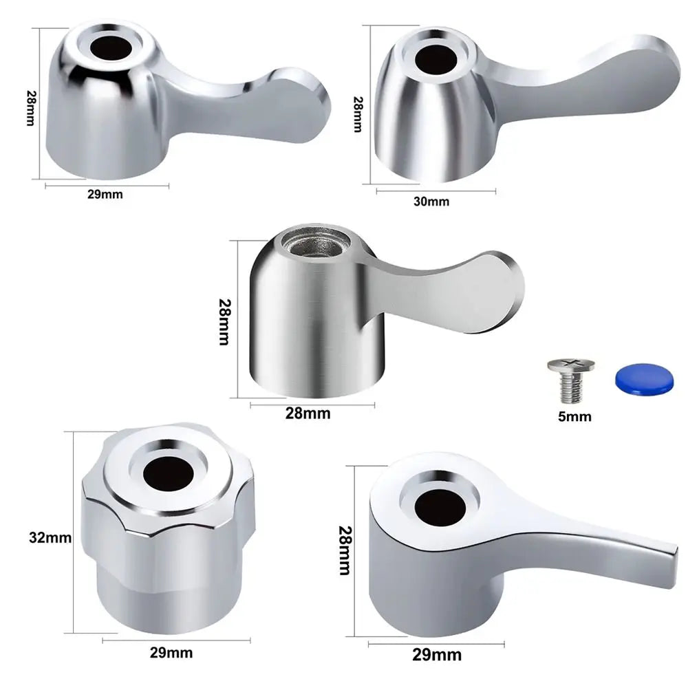 Triangle Valve Faucet Handle – Universal Kitchen & Bathroom Faucet Handle Zpaxo