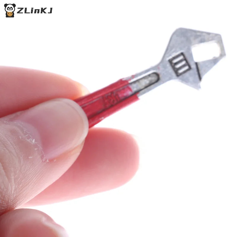 ▶6Pcs/Set Dollhouse Mini Repair Kits Accessories Hammer Wrench Furniture Toys Zpaxo