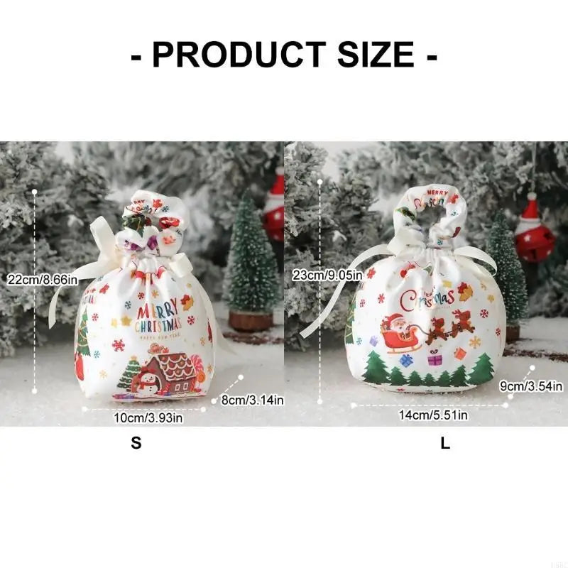 Christmas Supports Bag Cloth Efficient Decorative Storage Apples