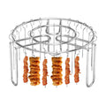 Air Fryer Rack Skewer Stand Non-stick Reusable Vertical