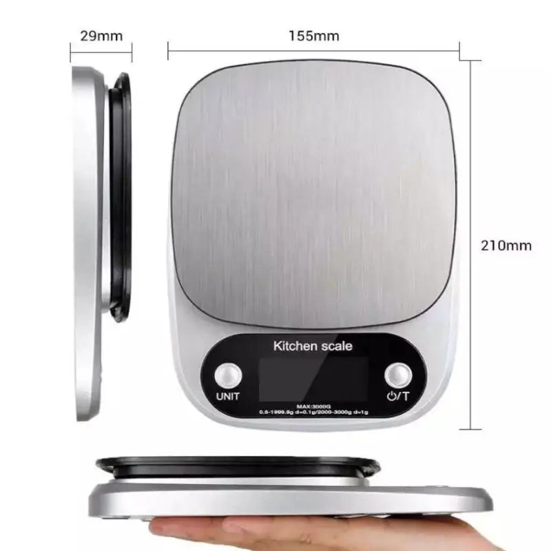 Digital Kitchen Food Scale – Precise Baking & Cooking Scale