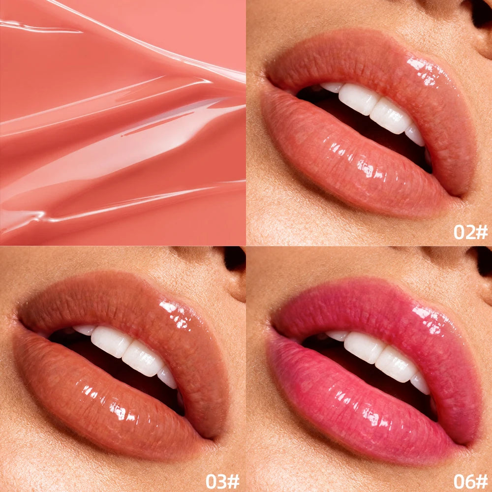 Jelly Lip Gloss Moisturizing Glossy Easy Apply Enhancement Silky