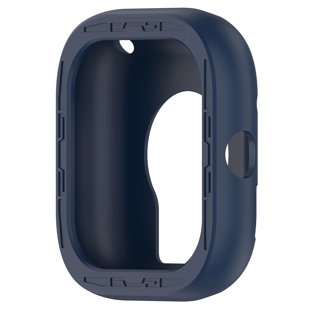 Silicone Protective Cover Case for Redmi Watch 4 Bumper Frame Protector Scratch-Proof Case Cover Soft for Xiaomi Redmi Watch4 Zpaxo Blue China Mainland