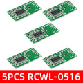 RCWL-0516 RCWL-0515 Microwave Radar Sensor Intelligent Human Body Zpaxo 5PCS RCWL-0516