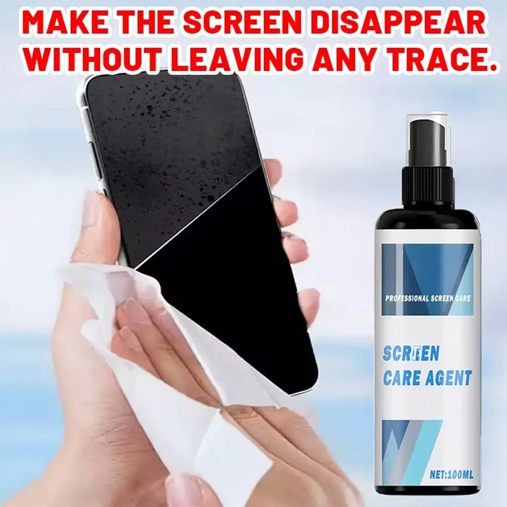 Phone Screen Cleaner Spray Anti Fog Lens Wipe Solution Camera Glasses