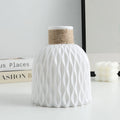 Water Ripple Vase Flower Pot Basket Twine Plastic Small Fresh