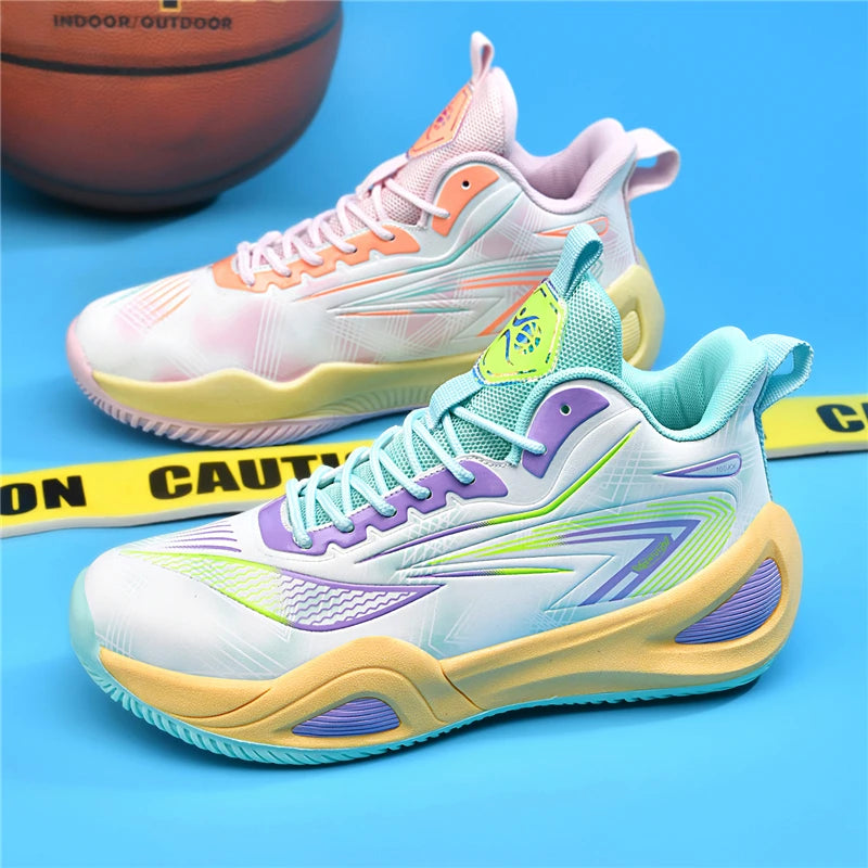 Men's Basketball Shoes Breathable Cushioning Non-slip Wearable Runing Zpaxo 873 1 36