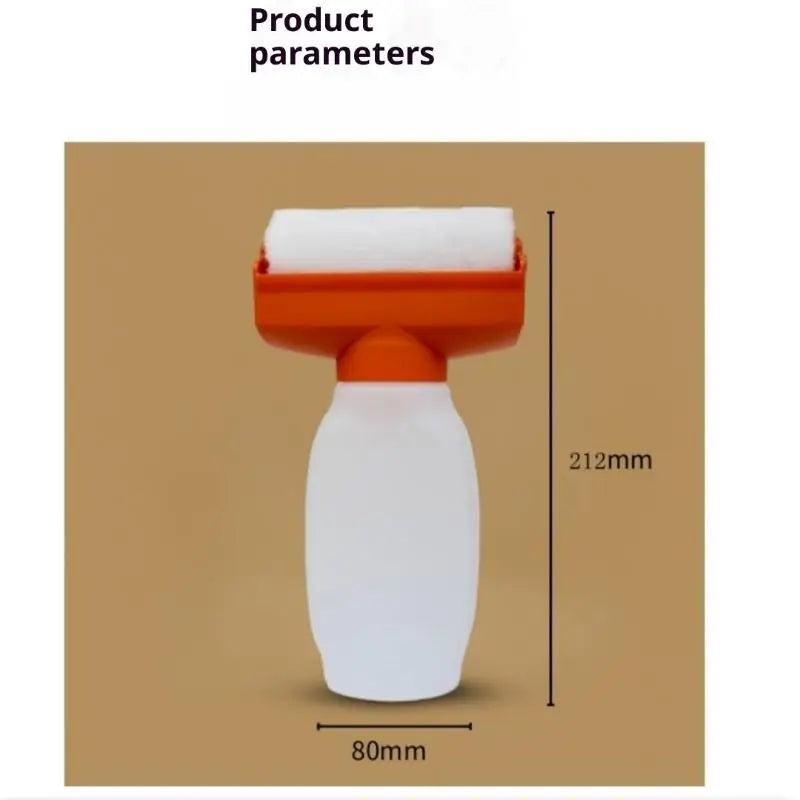 1Pcs Wall Repair And Touch-Up Tool Reusable 350ml Paint Roller Brush Water Based Latex Paint Plastic Bottle DIY Accessories Zpaxo