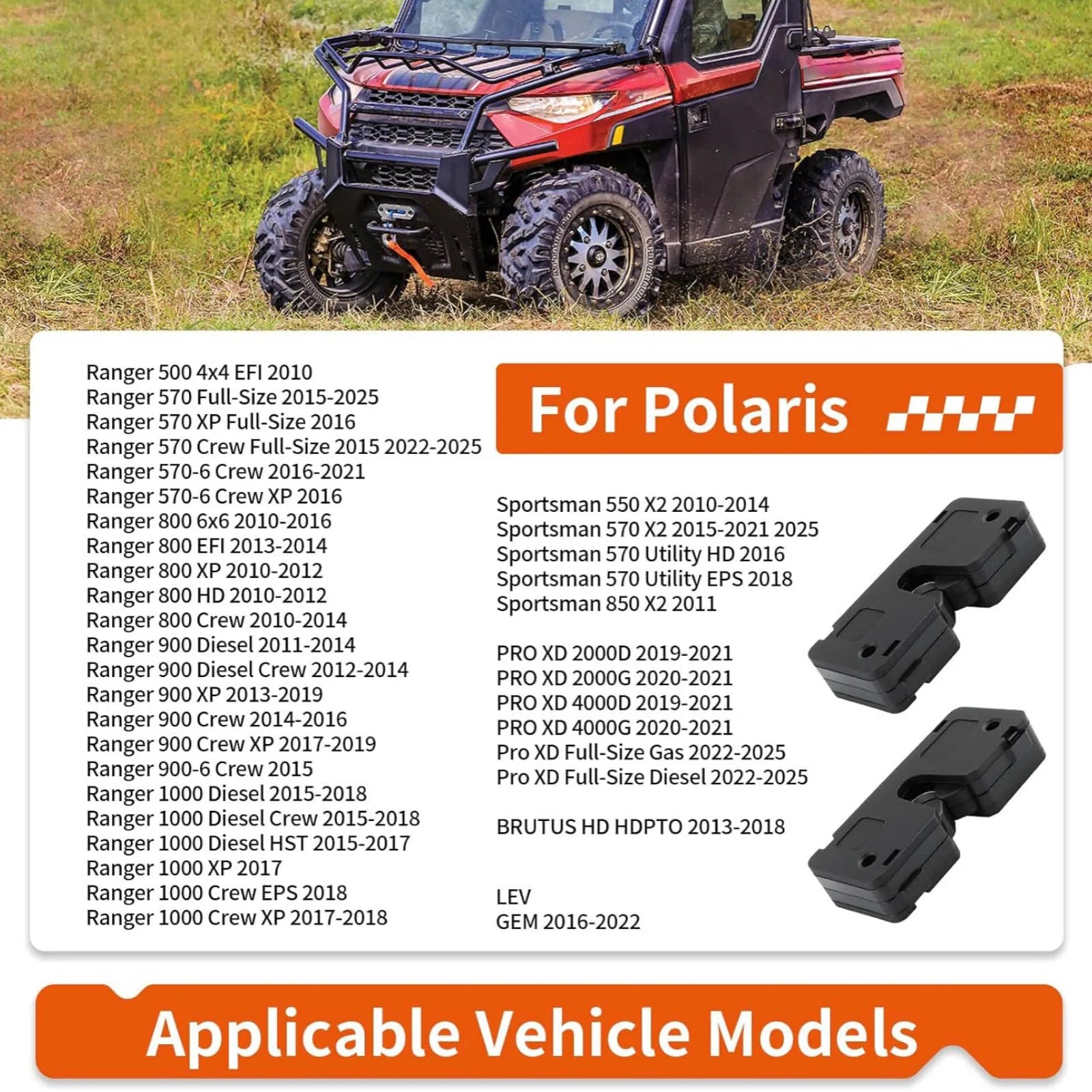 7081568 Vehicle Tailgate Slam Latch Replacement Part Polaris Ranger