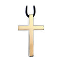 Accessories Hanging Pendant Car Styling Rearview Mirror Metal Cross Zpaxo gold