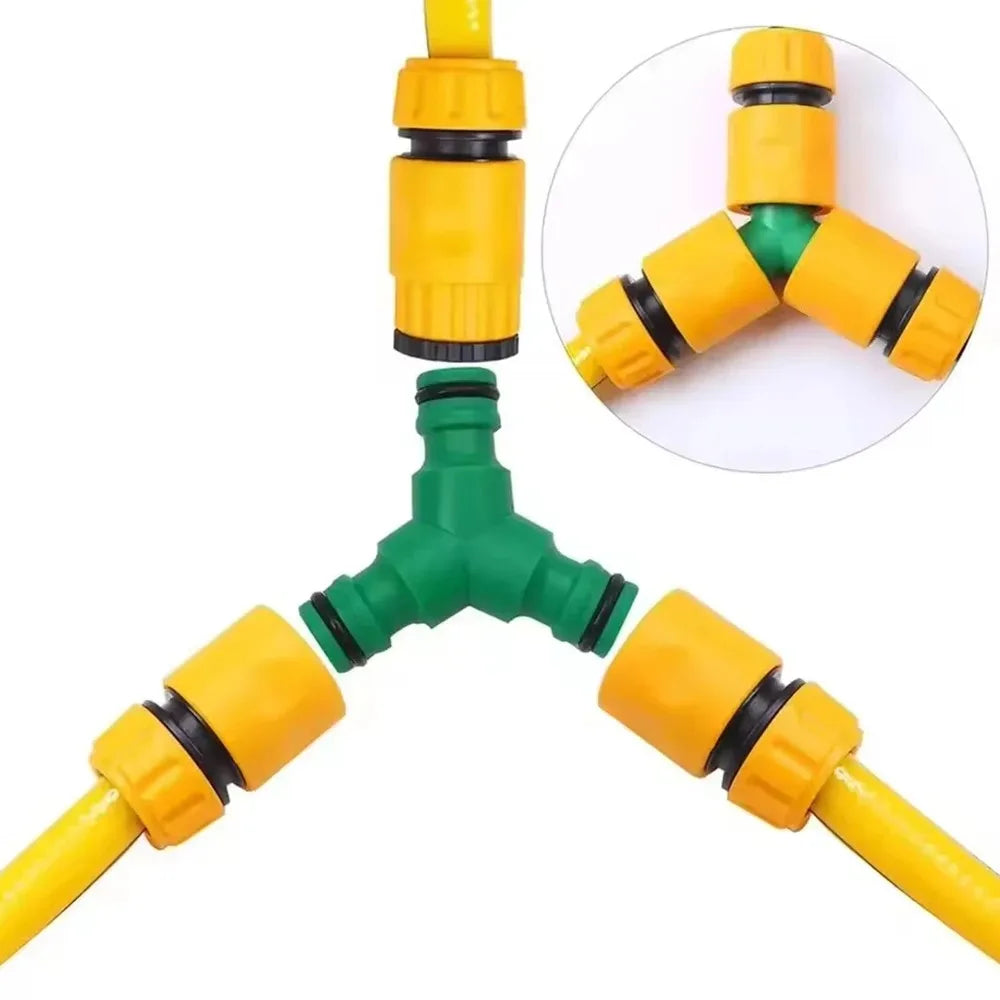 10pcs Hose Faucet Quick Connector 3/4 & 1/2 Inch Graden Hose Water Tap Threaded Connector Faucet Adapter For Garden Irrigation Zpaxo