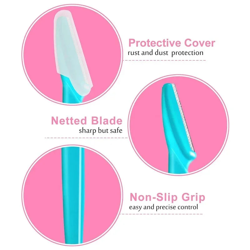 5 10 30 40 Eyebrow Razors Facial Eye Brow Trimmer Multifunction Hair Zpaxo